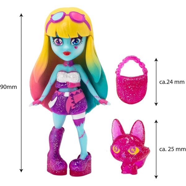 Craze Glam MONSTARS – bewegliche Gothic-Puppe mit einzigartigem Outfit und Accessoires