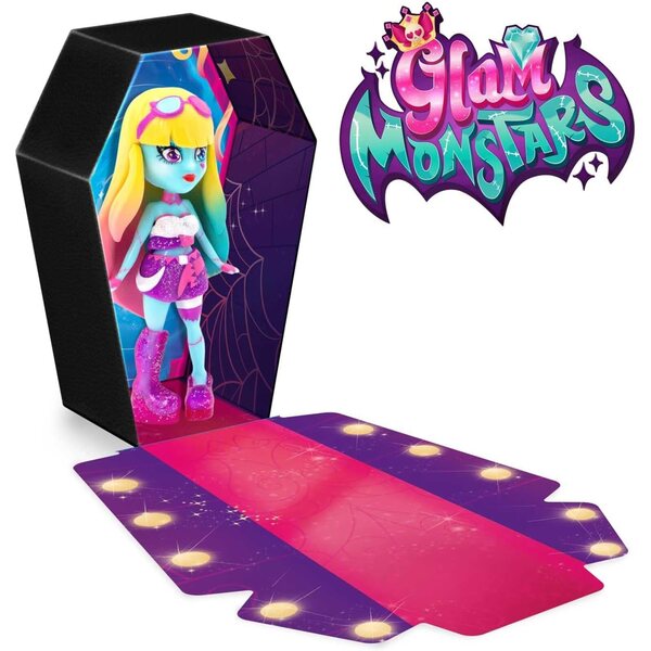 Craze Glam MONSTARS – bewegliche Gothic-Puppe mit einzigartigem Outfit und Accessoires