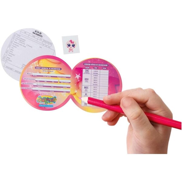 Ksimerito Manchicuepa Biuty Taim Distroller mit bunten Beauty-Accessoires