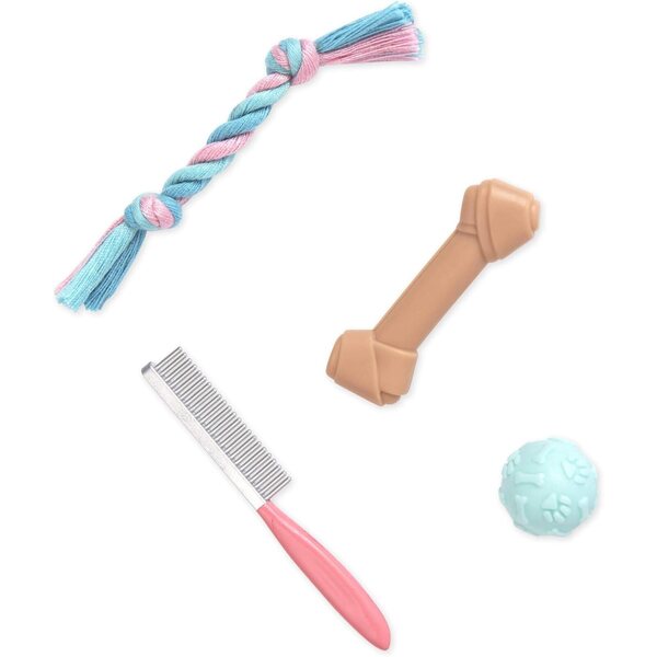 Our Generation Cassie – Puppe mit Hund 46 cm und komplettem Zubehör
