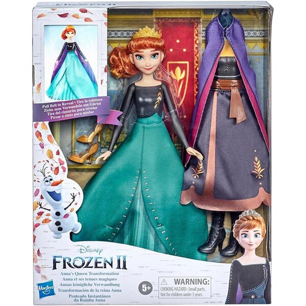Hasbro Disney Frozen 2 Verwandelbare Puppen Elsa und Ana – Originalspielzeug