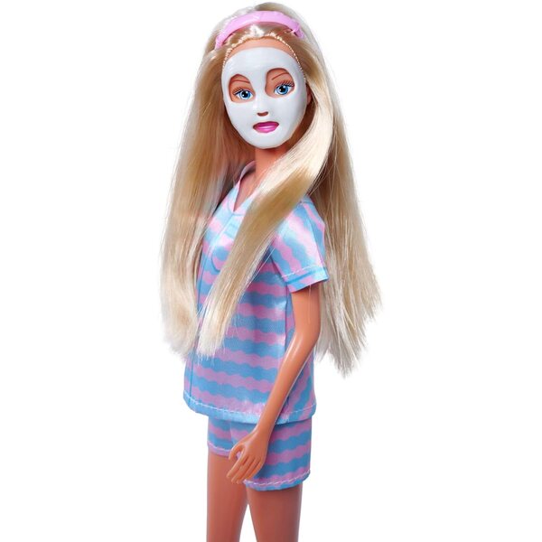 Steffi Love Beauty Day - Bambola 29 cm con pijama e accessori per il benessere