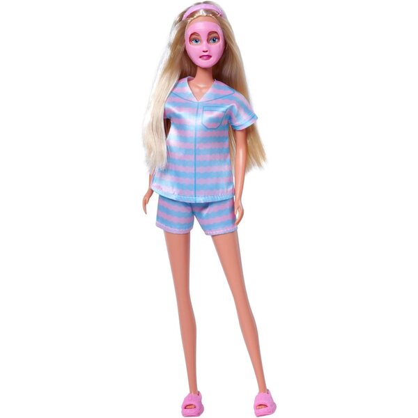 Steffi Love Beauty Day - Bambola 29 cm con pijama e accessori per il benessere