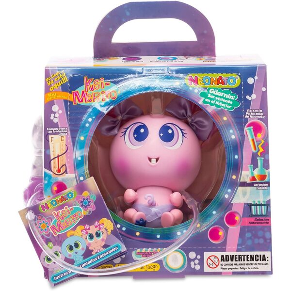 Neonatos Ksimerito NIU Genereishon Machincuepa Rosa Puppe von Bandai