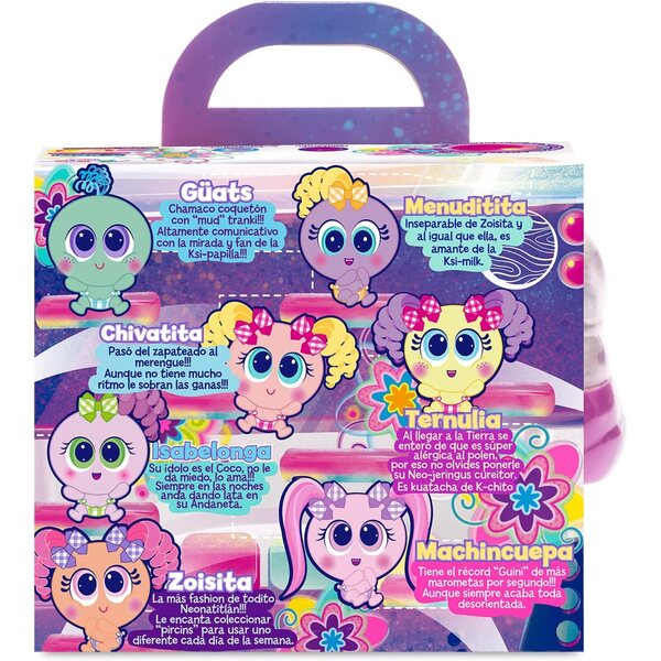 Neonatos Ksimerito NIU Genereishon Machincuepa Rosa Puppe von Bandai