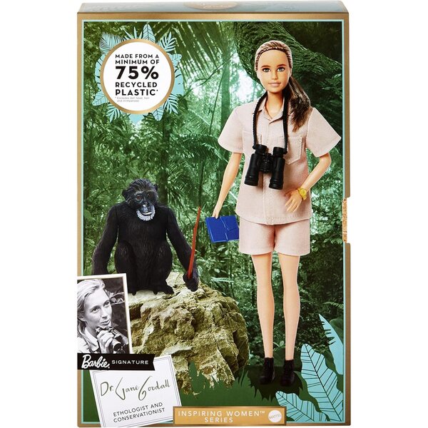 Barbie Jane Goodall: inspirierende Heldin-Puppe in limitierter Auflage