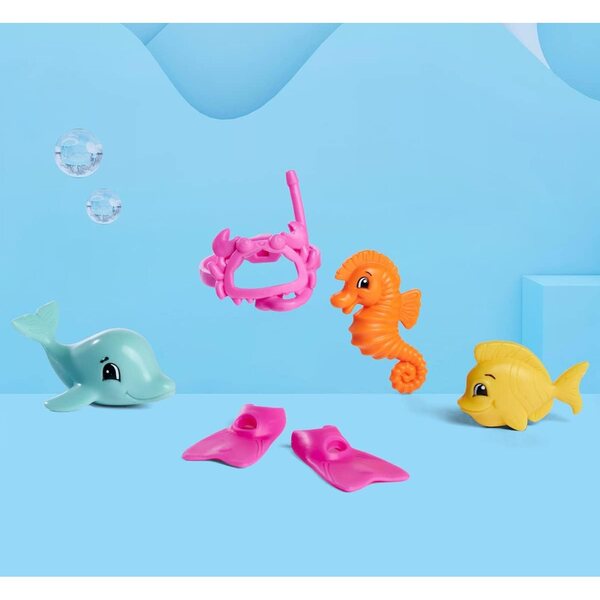 Simba Steffi Love Evi Sea Fun подводна кукла с плавници и приятели моряци 12 см