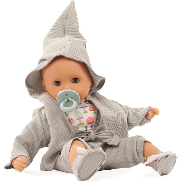 Götz Muffin Lucky Guy Babypuppe 33 cm mit schlafenden blauen Augen und weichem Körper