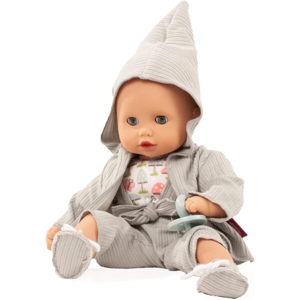 Götz Muffin Lucky Guy Babypuppe 33 cm mit schlafenden blauen Augen und weichem Körper