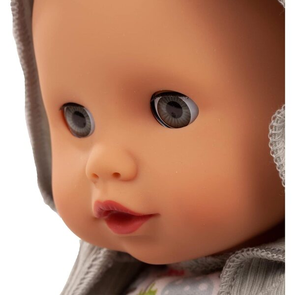 Götz Muffin Lucky Guy Babypuppe 33 cm mit schlafenden blauen Augen und weichem Körper