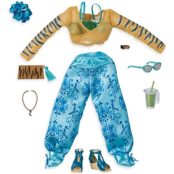 Disney Pack Moda Jasmine Aladdin ILY 4EVER - Outfit 10 pezzi per bambole