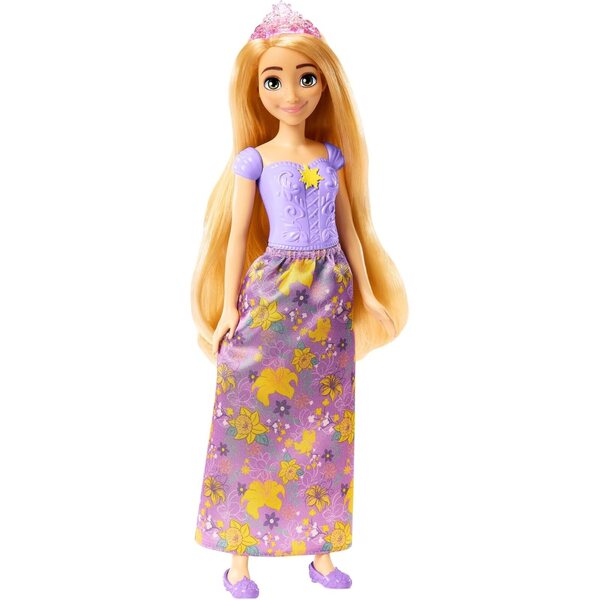Bambola Rapunzel Disney Principessa con Tiara e Abito 30 cm Mattel
