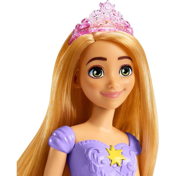 Bambola Rapunzel Disney Principessa con Tiara e Abito 30 cm Mattel
