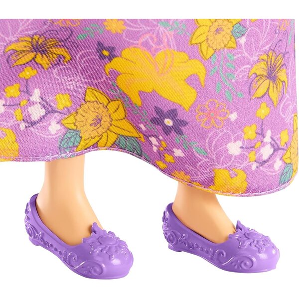Bambola Rapunzel Disney Principessa con Tiara e Abito 30 cm Mattel