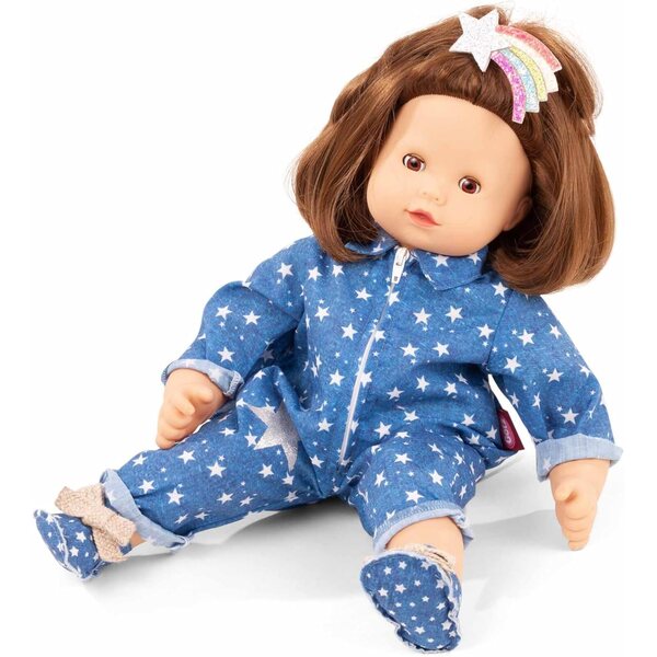 Bambola Götz Maxy-Muffin 'Mein Stern' 42 cm, corpo morbido, occhi marroni assonnati