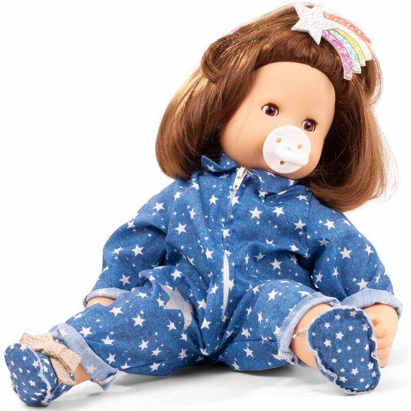 Bambola Götz Maxy-Muffin 'Mein Stern' 42 cm, corpo morbido, occhi marroni assonnati