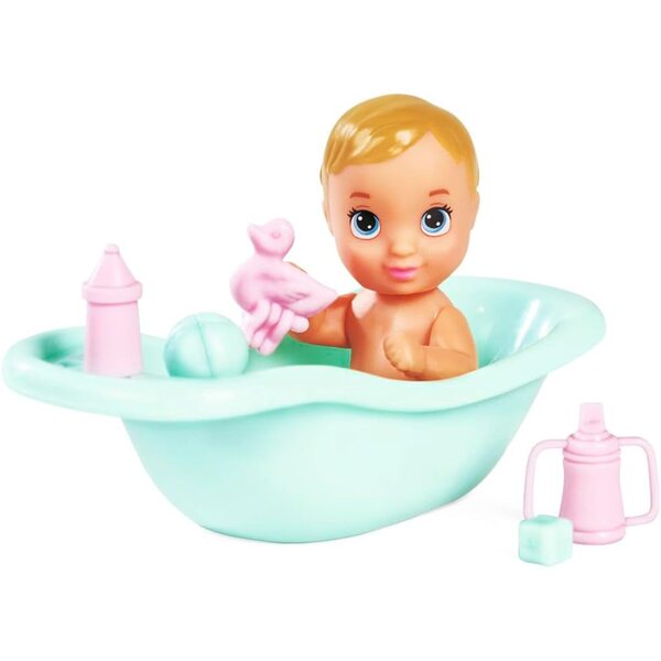 Steffi Love Prend Soin des Babys mit Accessoires und Berceau, 29 cm, ab 3 Jahren