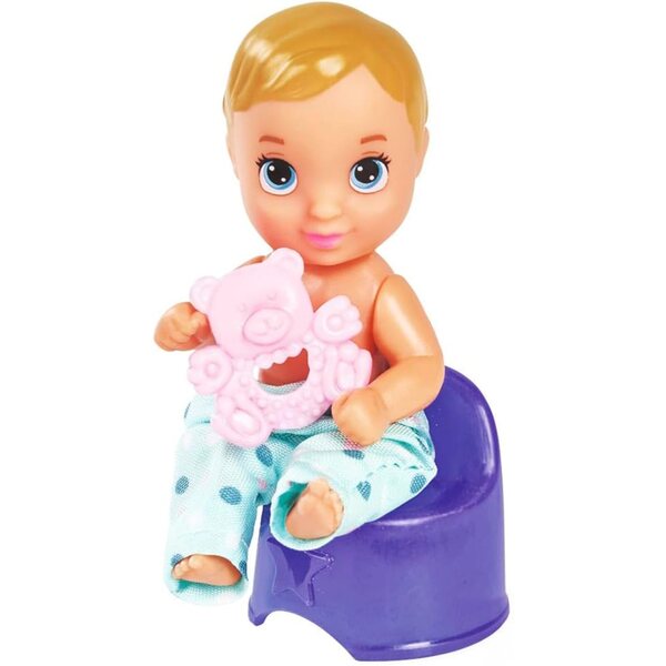 Steffi Love Prend Soin des Babys mit Accessoires und Berceau, 29 cm, ab 3 Jahren