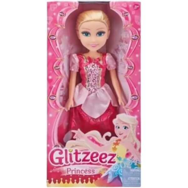 Zuru Glitzeez bambole Principessa 45 cm con capelli lunghi e abito scintillante