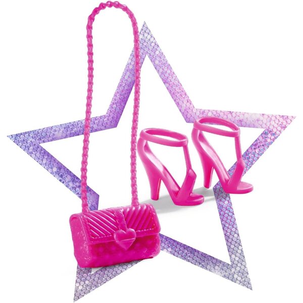Steffi Love Jeans & Glitter: Glitzer-Top mit Jeans und Modeaccessoires, 29 cm, ab 3 Jahren