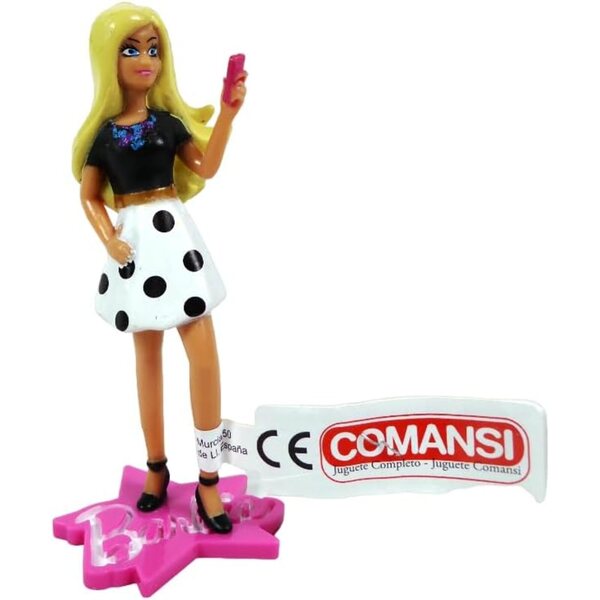 Set 4 Figurine 10 cm Compatible Barbie: 2 Fate + 2 Selfie per gioco e collezione