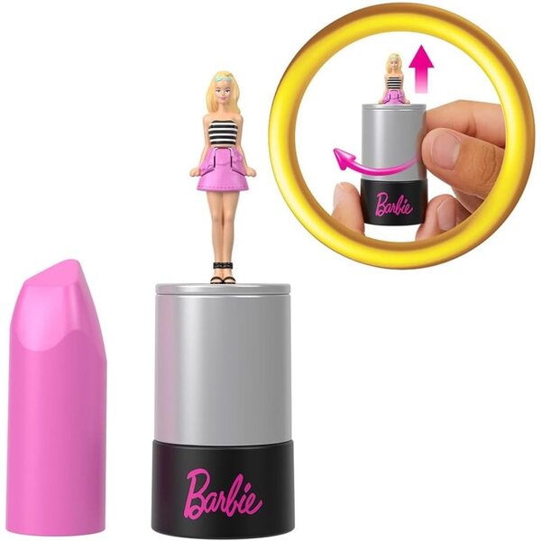Barbie Fashionistas Minifiguren mit eleganter Kleidung und Accessoires – Freizeitmodell