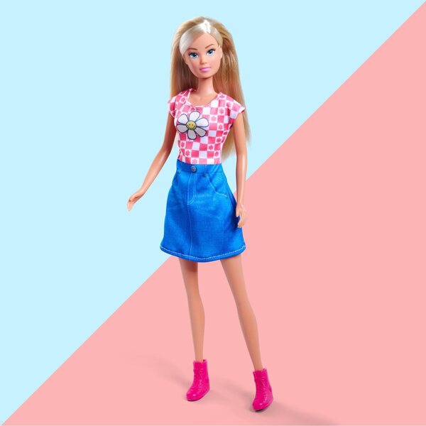 Steffi Love con Golden Retriever - Bambola 29cm e Accessori Estivi per Bambini 3+