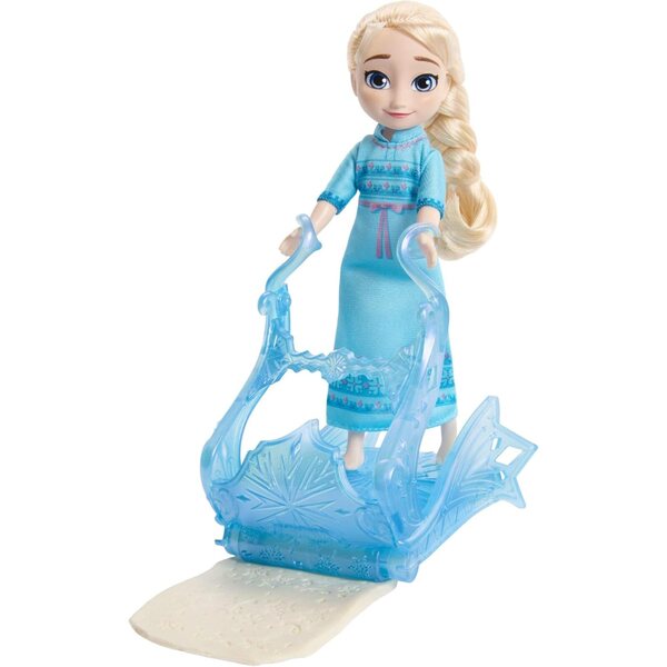 Mattel Disney Frozen - Elsa Geschenkset für Kinder mit Schneeteig und Zubehör