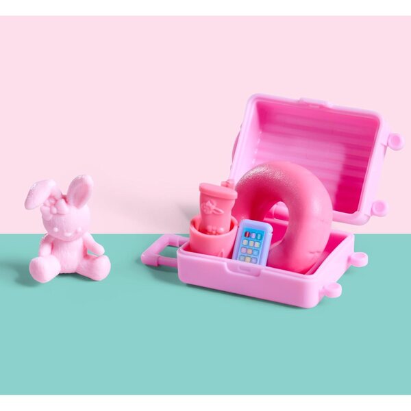 Simba Evi Love Bon Voyage: 12 cm große Minipuppen mit Koffer und Reisezubehör