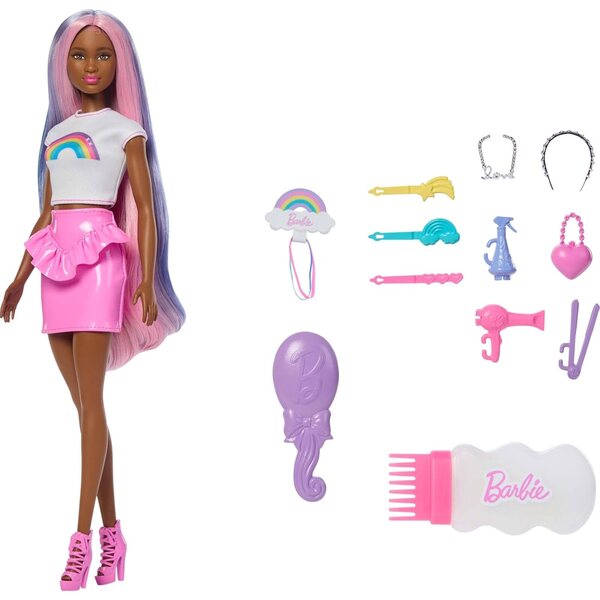 Barbie JJP08 – Klassische Puppe für Kinder mit sicherem und lustigem Zubehör