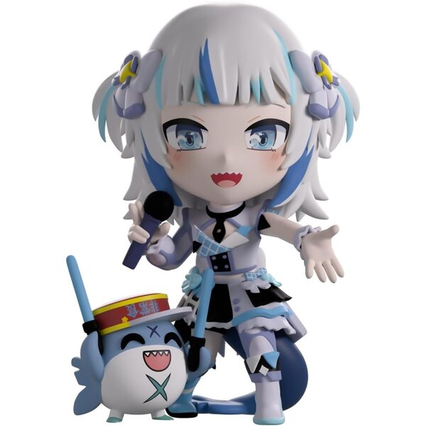 Youtooz Gawr Gura Vinile 11,4 cm - Figurina Olografica Hololive da Collezione