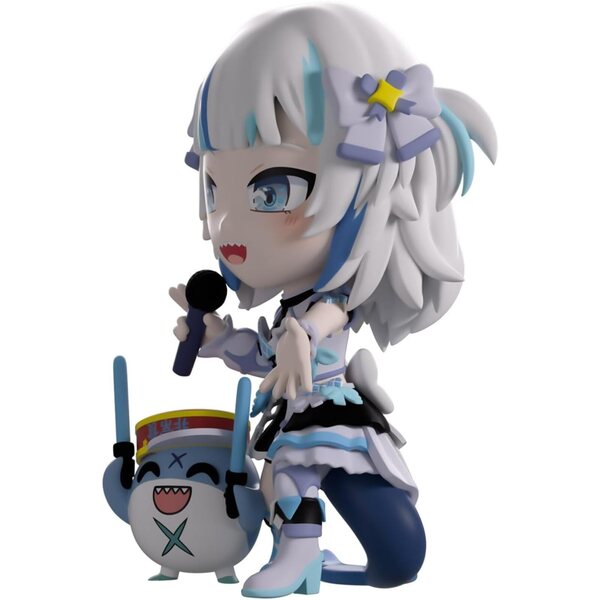 Youtooz Gawr Gura Vinile 11,4 cm - Figurina Olografica Hololive da Collezione