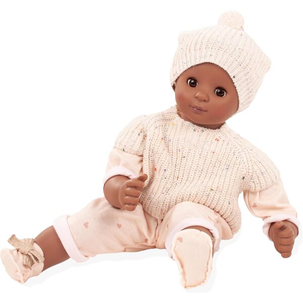 Götz Maxy Muffin bambole Chic 42 cm con Vestiti in Tricot e Corpo Morbido - Set 6 Pezzi