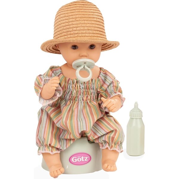 Götz Sleepy Aquini Girl Beach Vibes - Bambola da bagno impermeabile da 33 cm per bambini dai 18 mesi