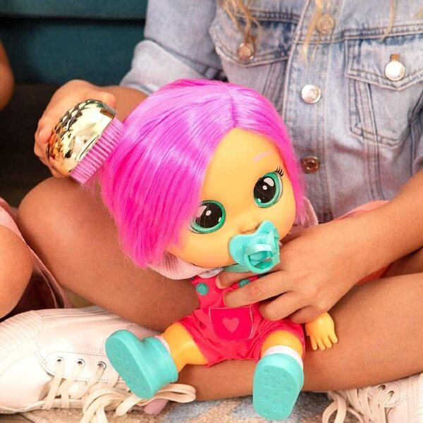 Storyland Piggy Baby weint interaktive Puppe mit Kleidung und Accessoires 30 cm