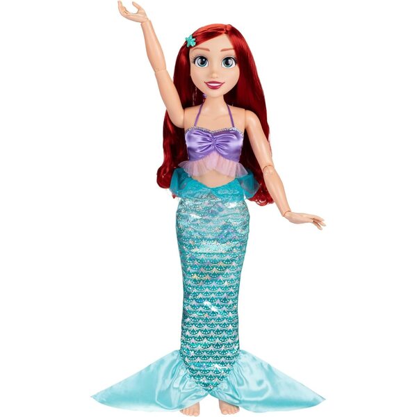 Ariel Puppe 80cm Die kleine Meerjungfrau Disney mit Zubehör und Girlande