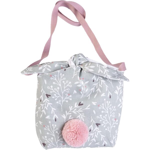 Wiedergeborene Tufi-Puppe 33 cm – Grünes Kleid, Tasche, Familienbuch – Kollektion 2024