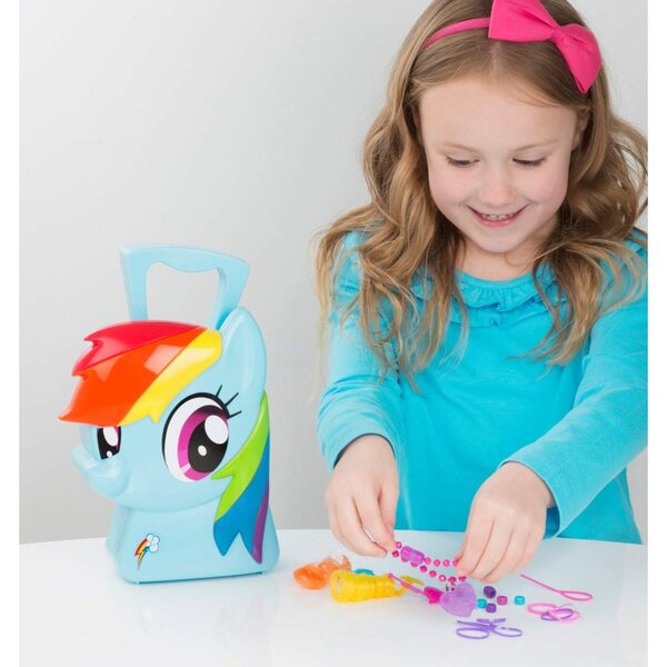 Jamara Rainbow Dash 8-teiliges My Little Pony-Spielset mit Transportkoffer