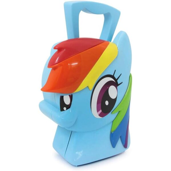 Jamara Rainbow Dash 8-teiliges My Little Pony-Spielset mit Transportkoffer