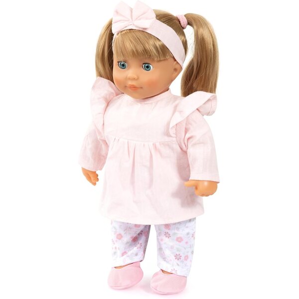 Interaktive Puppe mit Haaren und Geräuschen 38 cm - Bayer Design