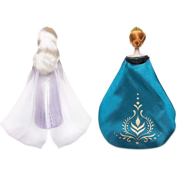 2er-Set „Die Eiskönigin 2“, Königin Anna und Schneekönigin Elsa, 30 cm, Original Disney-Puppen