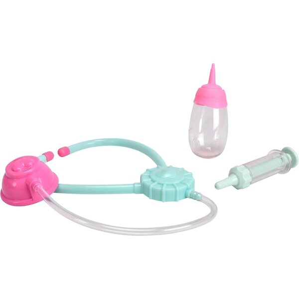 Simba Laura Little Patient Bambola con Corpo Morbido e Accessori Medico Interattivi 30 cm