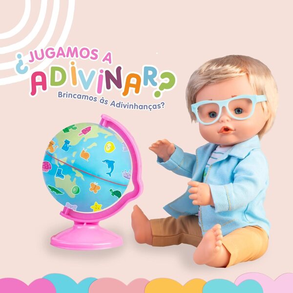 Nenuco Interaktive Babypuppen 35 cm mit Spracherkennung für Kinder +3