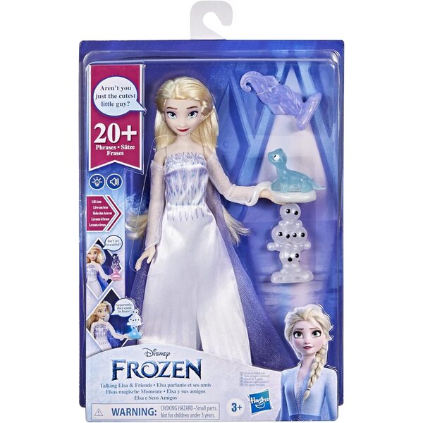 La Reine des Neiges 2 sprechende Elsa-Puppe mit Licht- und Soundeffekten