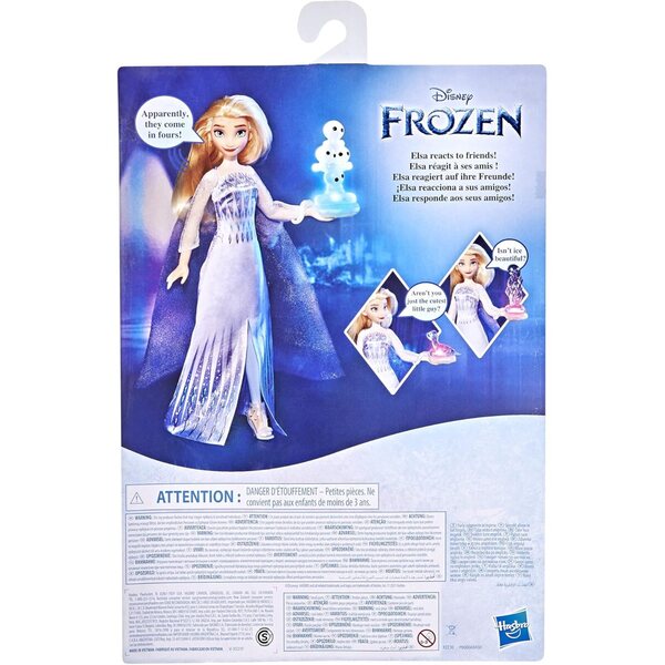La Reine des Neiges 2 sprechende Elsa-Puppe mit Licht- und Soundeffekten