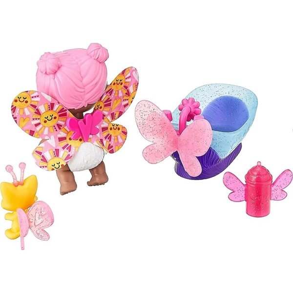 Baby Alive Glo Pixies Minis Bubble Sunny – 10 cm leuchtende Puppen, interaktiv