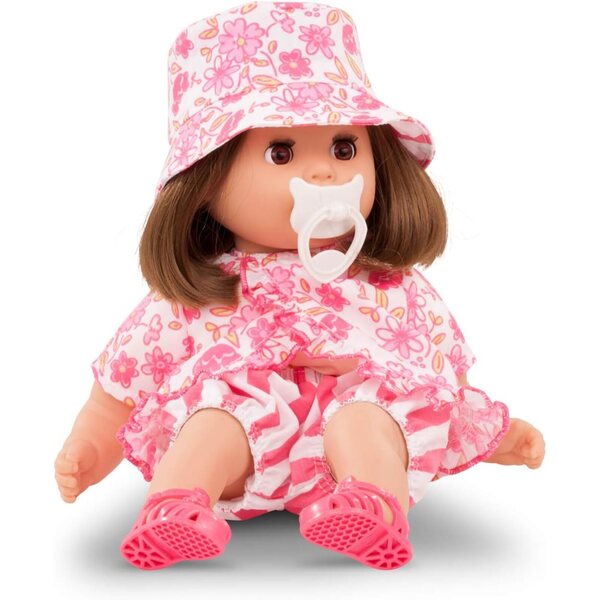 Götz Cosy Bath Doll Aquini 33 cm - Bambola per bambina occhi marroni vestiti rimovibili