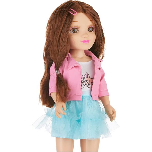 Me Against You Sofì Cutie Doll 42 cm – bewegliche Puppe mit modischer Kleidung