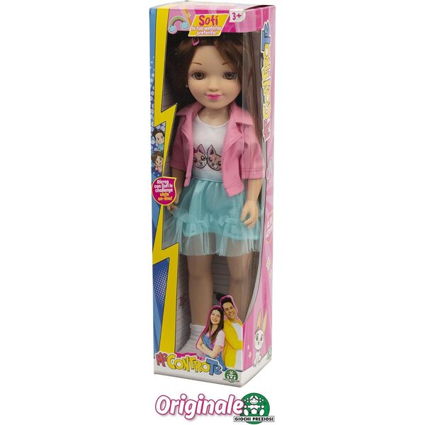 Me Against You Sofì Cutie Doll 42 cm – bewegliche Puppe mit modischer Kleidung