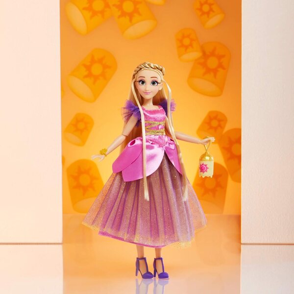 Raiponce Disney Princess 30 cm Schaufensterpuppen mit detailliertem lila Kleid